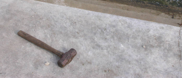 A sledgehammer
